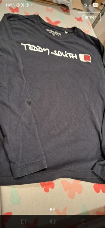 T shirt teddy smith 14ans 