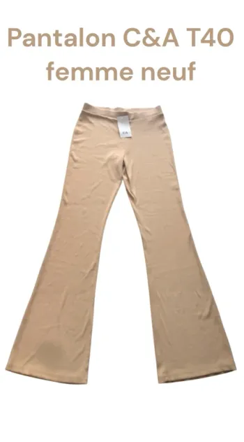 Pantalon C&A T40 femme neuf 👖
