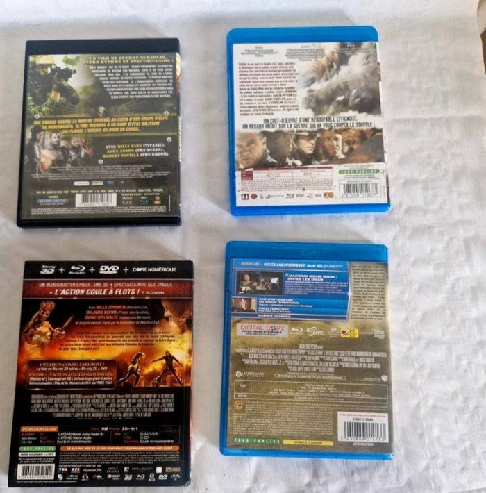 Lot Blu-ray Films Action Guerre Sherlock Holmes Forces Spéciales - photo numéro 5