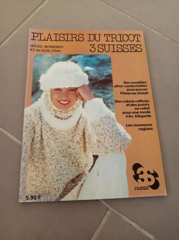 Magazine plaisir du tricot 3 suisses