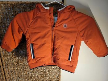 Parka déperlante mi saison 18 mois