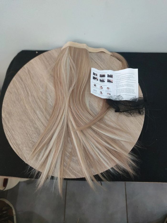 Postiche blond barsdar neuf