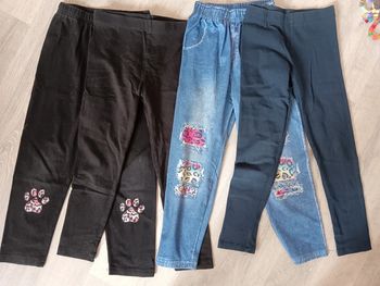 Lot de 4 leggins