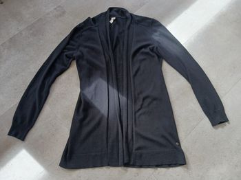 Gilet long noir taille unique Bonobo