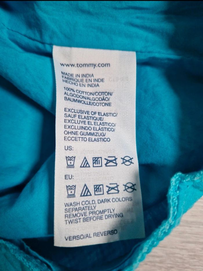 Superbe robe turquoise Tommy Hilfiger XS - photo numéro 5