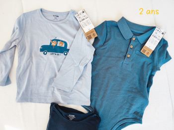 Lot neuf bodies et tez shirt