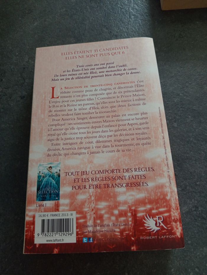 Lot de 2 romans la sélection l'élite - photo numéro 15