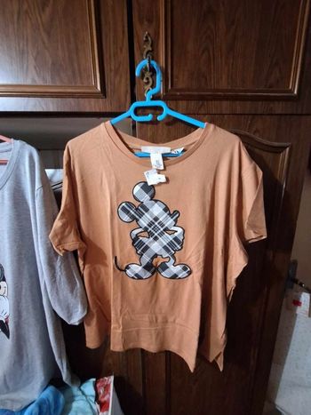 tee shirt moutarde mickey
