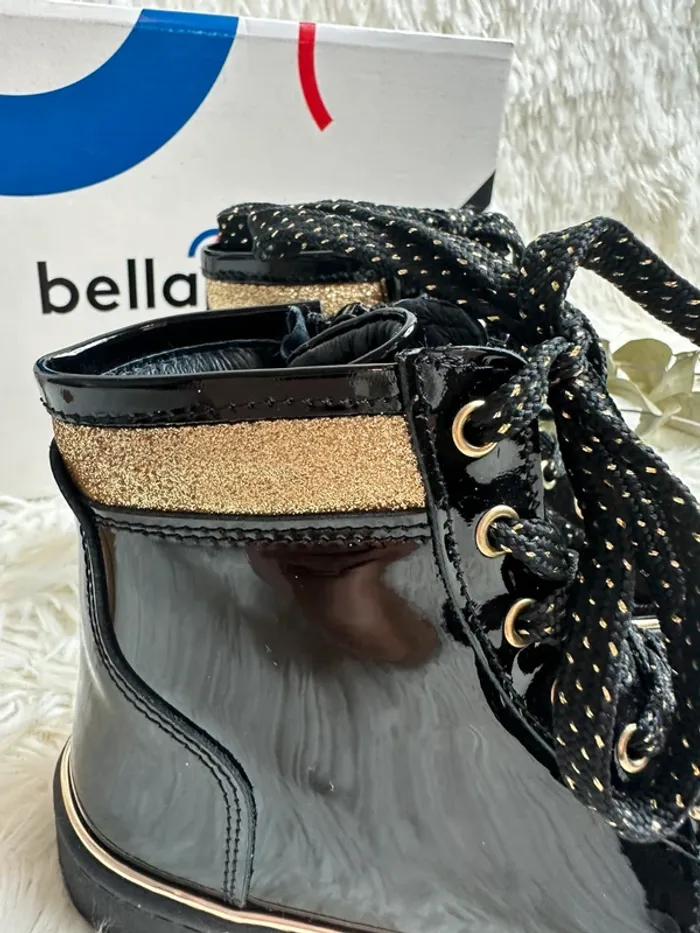 Paire de bottines vernis Bellamy taille 28 - photo numéro 3