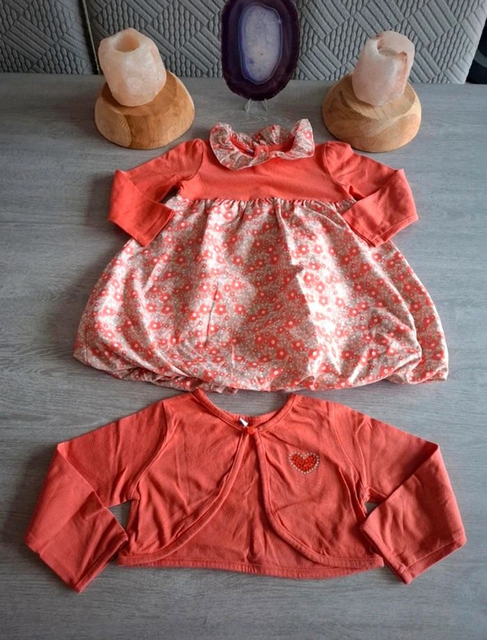 Robe et gilet 23 mois