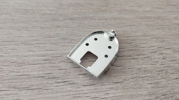 Bouclier avant pièce détachée miniature Burago bugatti type 59 1934 1/18 #B67