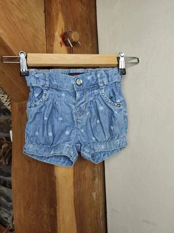 Short catimini en jeans 74 cm