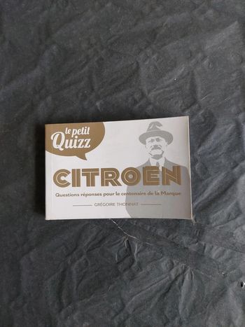 Le petit quizz Citroën