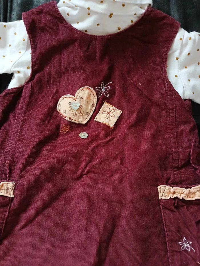 Ensemble robe 12 mois fille - photo numéro 4
