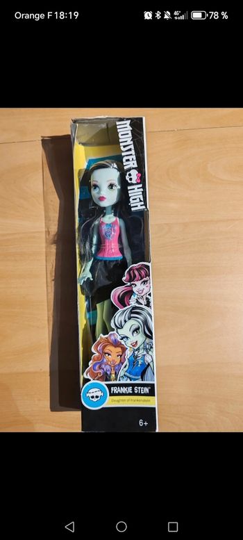 🧌 Monster High Frankie How do you Boo 2016 – Neuve en boîte