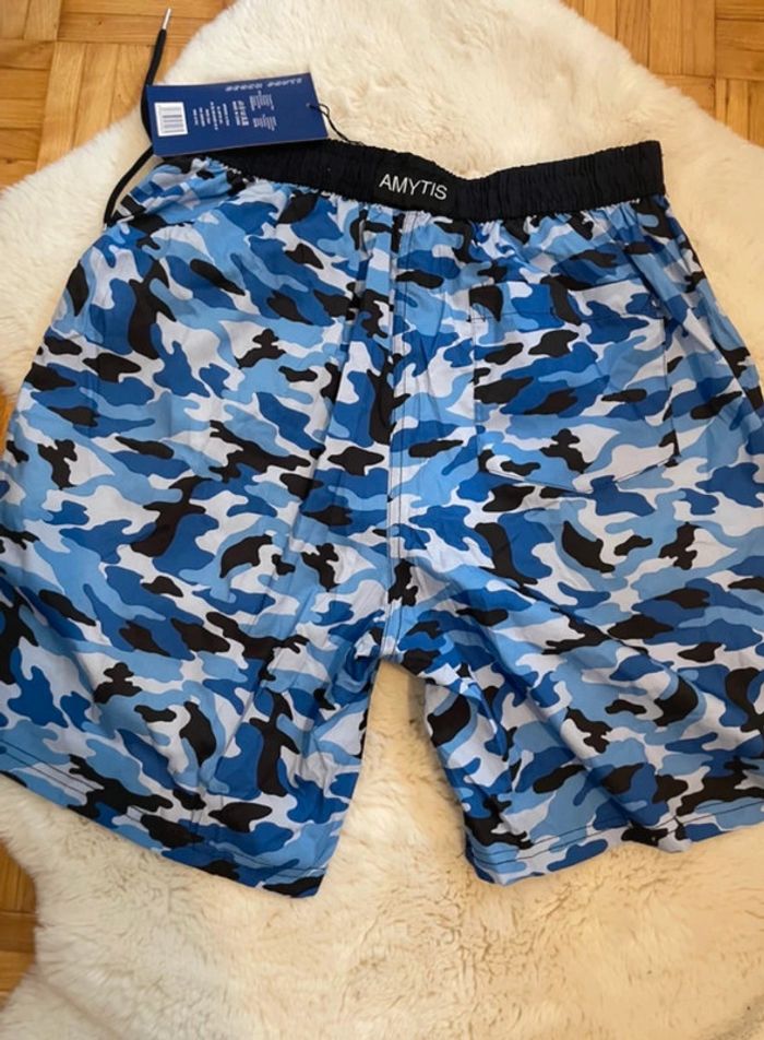 Short de bain bleu camouflage taille M Amytis - photo numéro 2