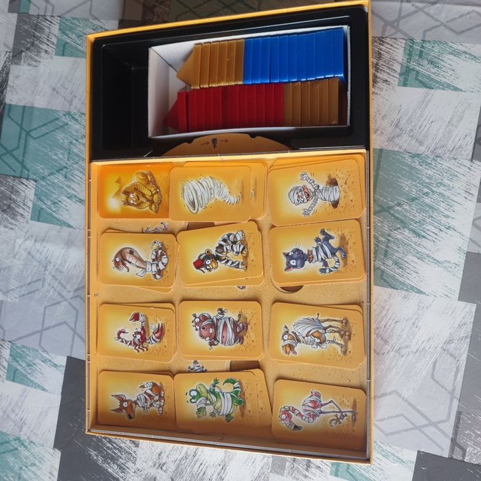 Jeux de société Ramsès junior neuf ravensburger déplacez les pyramides et retrouvez les animaux 2 a 4 joueurs des 5 ans - photo numéro 4