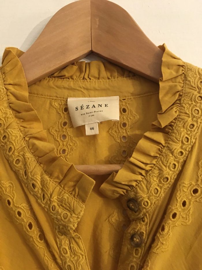 Robe selma sezane ocre - photo numéro 2