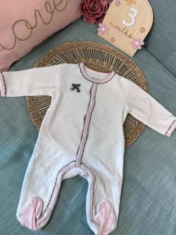 Pyjama velours taille 3 mois
