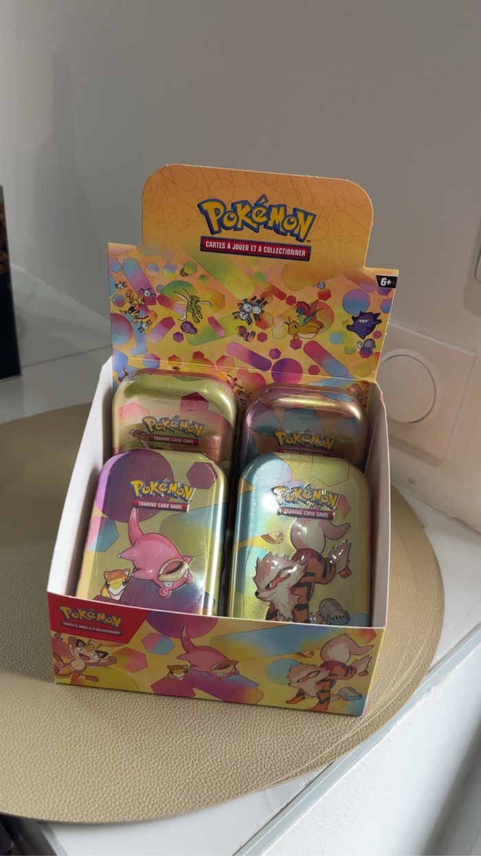 Mini tin 151 Pokémon + carton de display - photo numéro 2