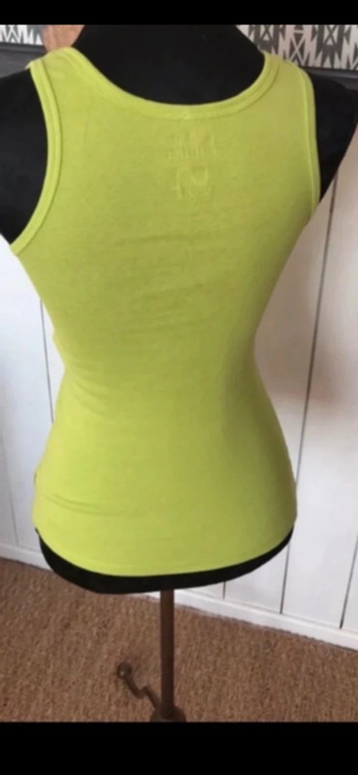 Débardeur vert, camaïeu, taille s - photo numéro 5