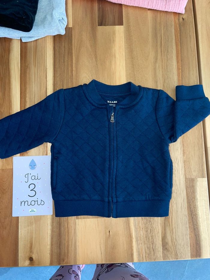 Veste légère 3 mois kiabi bomber gilet - photo numéro 2
