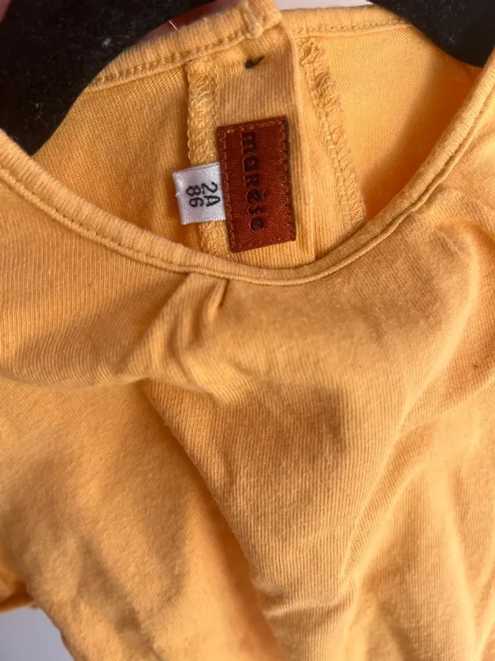 T-shirt jaune Marese - photo numéro 3