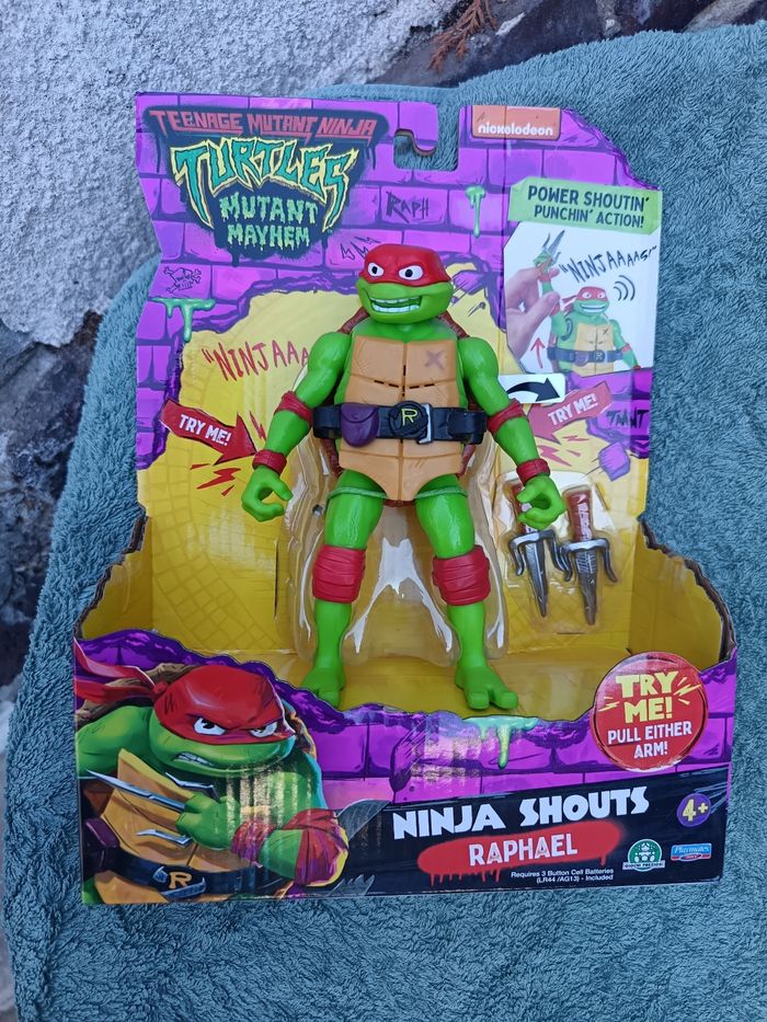Figurine tortue ninja mutant mayhem