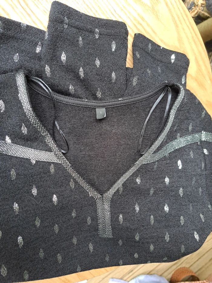 Pull fin gouttes pailletées - photo numéro 6
