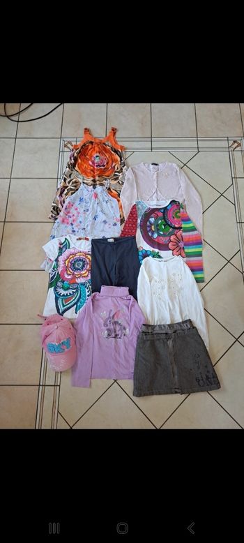 Lot 10 vêtements fille