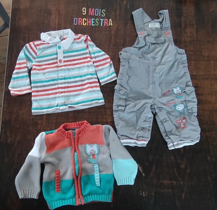 Ensemble 3 pièces 9mois