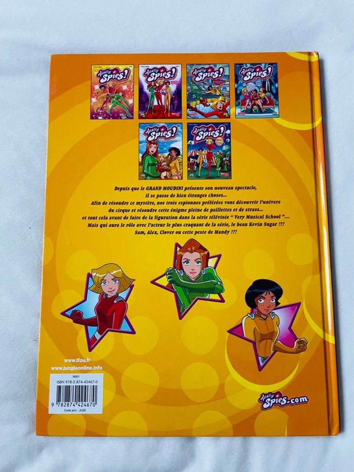 BD bande dessinée Totally Spies Le grand Moudini - photo numéro 2