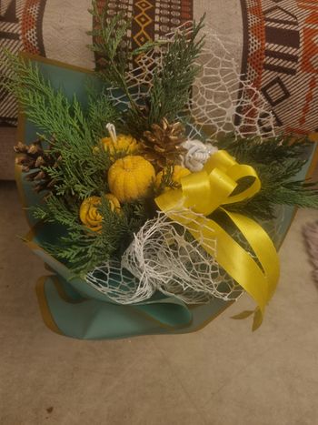 Bouquet bougie