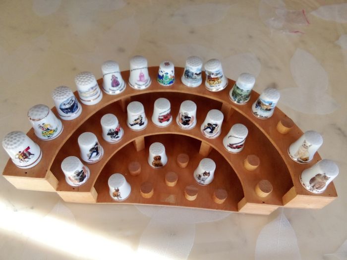 Dés a coudre en porcelaine collection - photo numéro 4