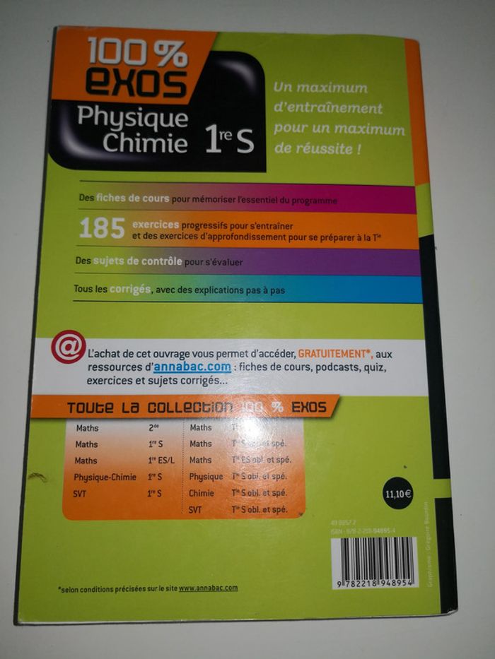 📌 100% Exos Physique-Chimie 1re S - Nouveau Programme - photo numéro 2