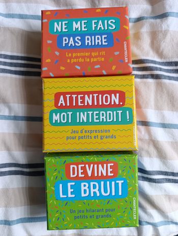 Jeux de cartes chanteclerc 