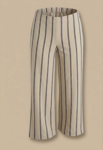 Pantalon large fluide à rayures verticales – Style Chic / Bohème