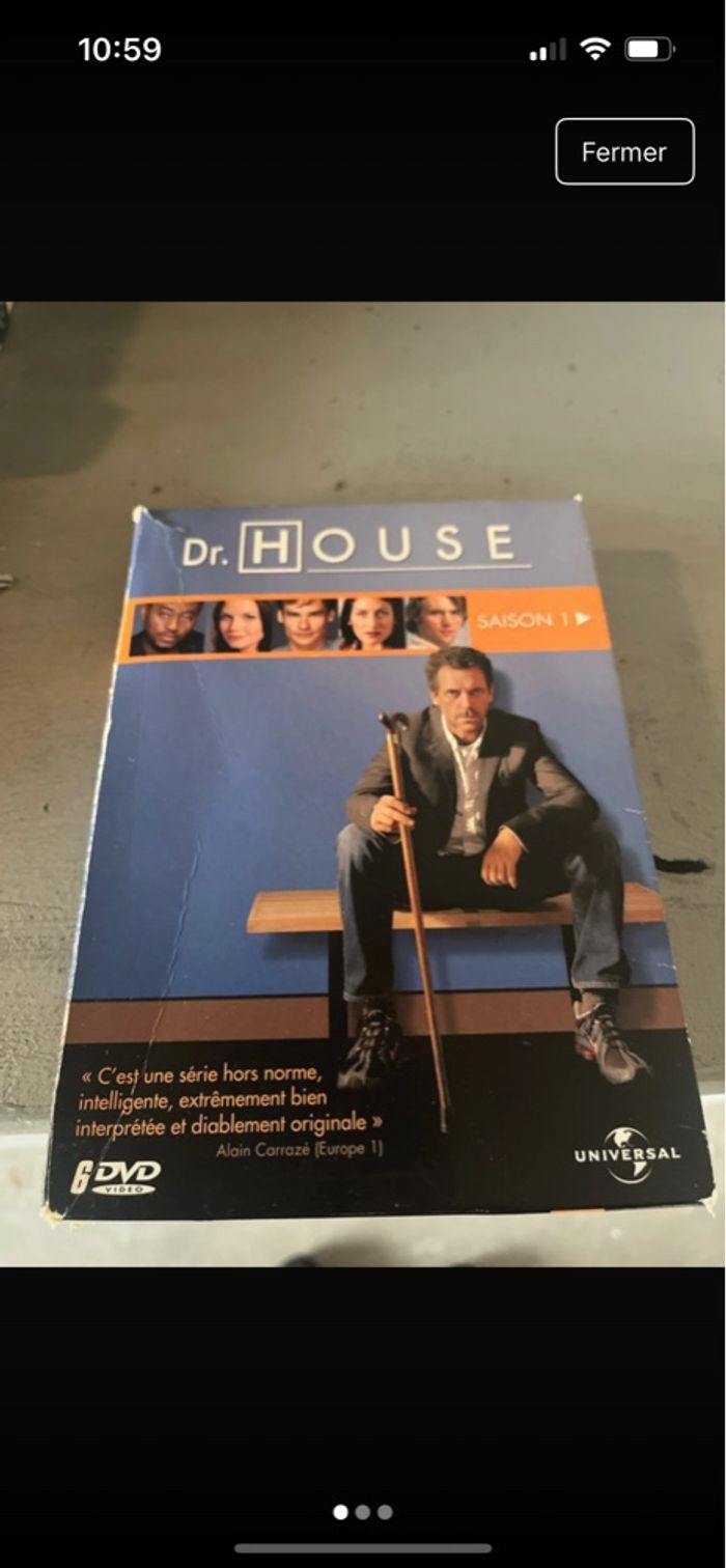 Coffret dvd dr house - photo numéro 2