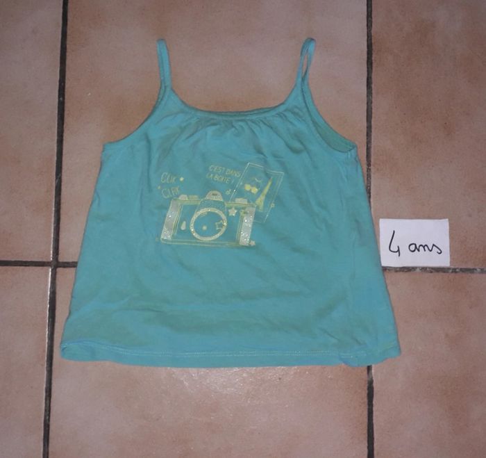 Débardeur 4 ans fille