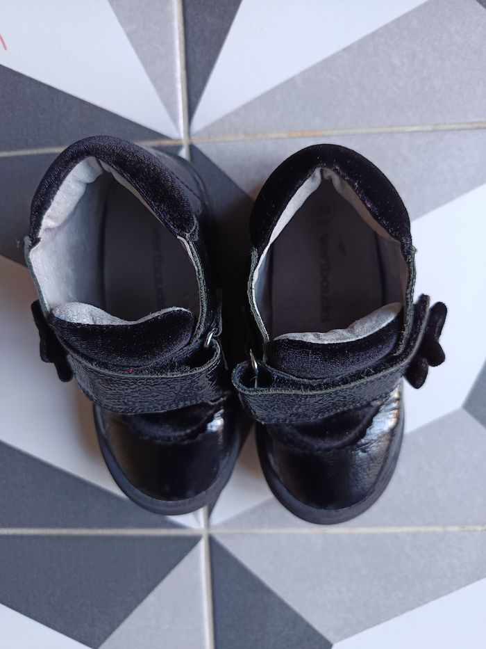 Chaussures vernis velours scratch Vertbaudet 24 - photo numéro 2