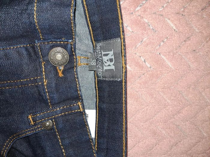 Jean homme bleu Best Mountain 38 comme neuf - photo numéro 3