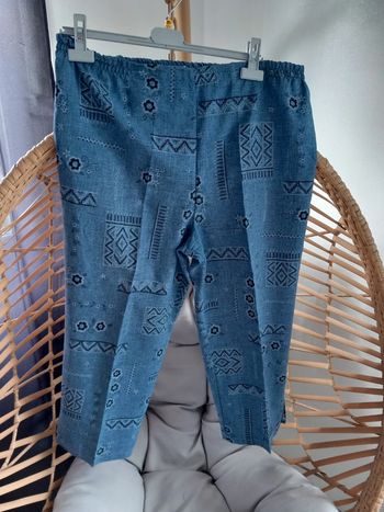 Pantalon à motif femme taille 46/48