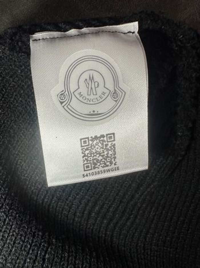 Bonnet Moncler Noir  Taille Unique - photo numéro 5