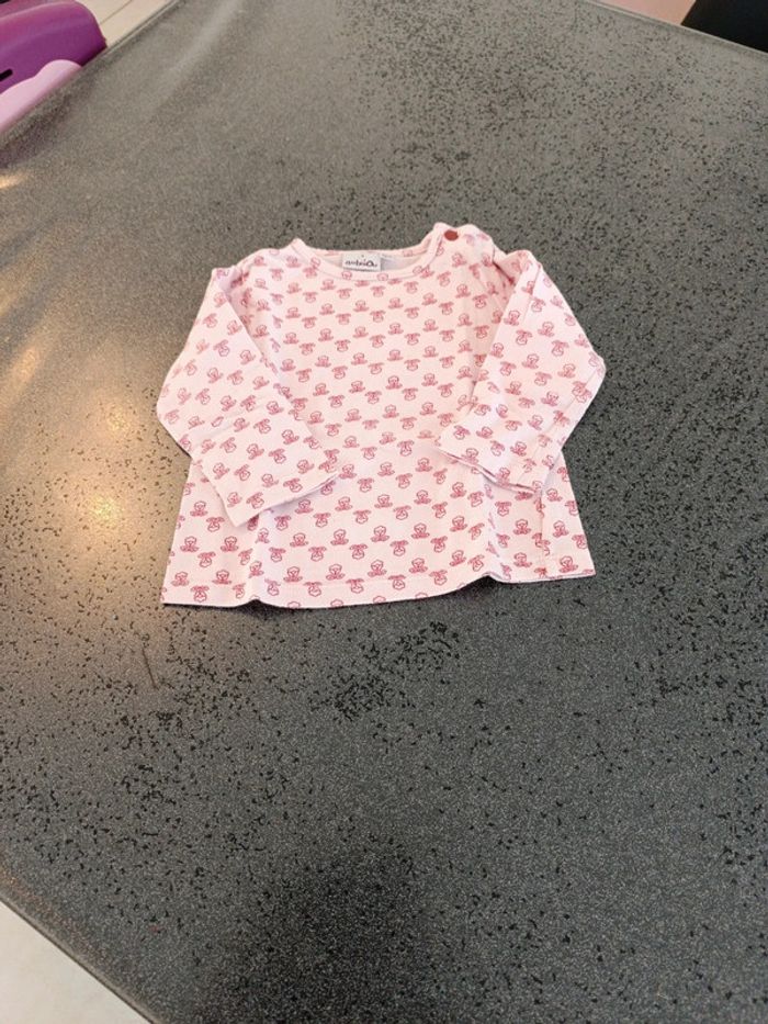 Tee shirt fille 12 mois