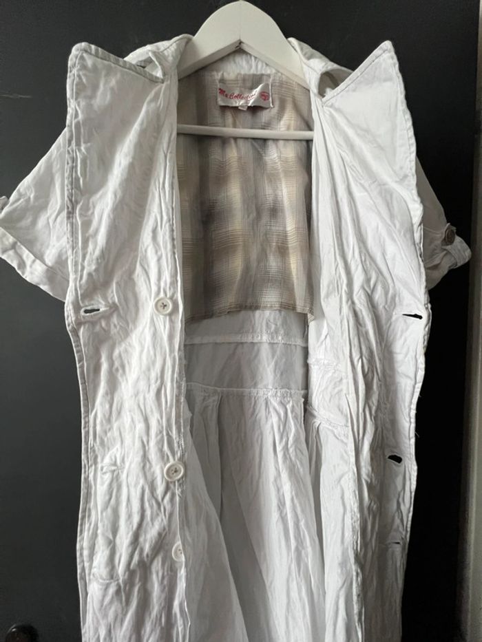 Robe longue portefeuille / trench - photo numéro 9