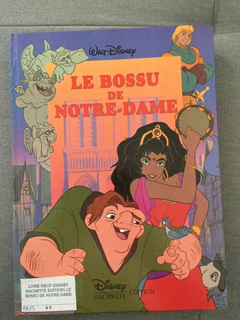 AA13-Disney: le bossu de notre dame Disney NEUF