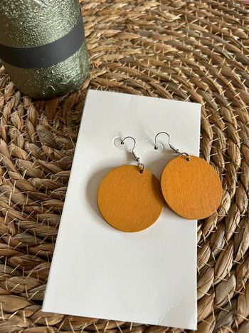 Boucles d’oreilles ronde