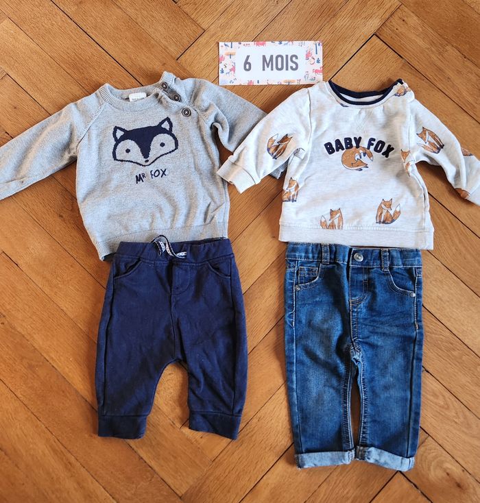 Lot de 2 tenues 6M