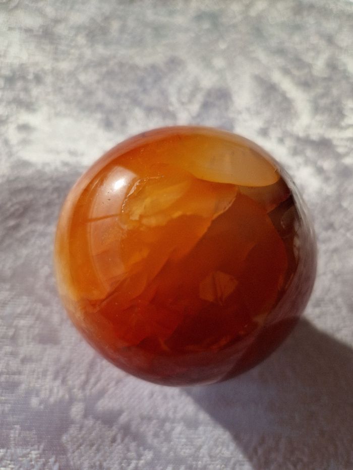 Sphère cornaline de Madagascar 278 neuf - photo numéro 8
