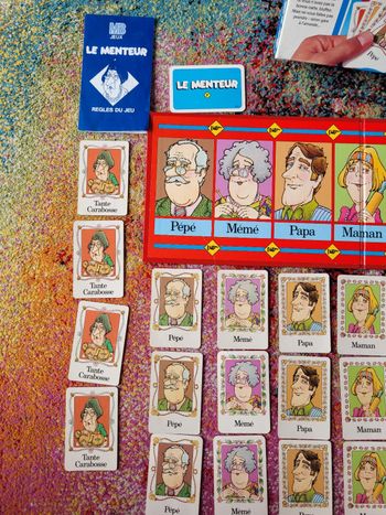 Jeu vintage le menteur MB